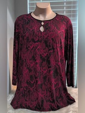 Susan Graver Women’s 3X Top